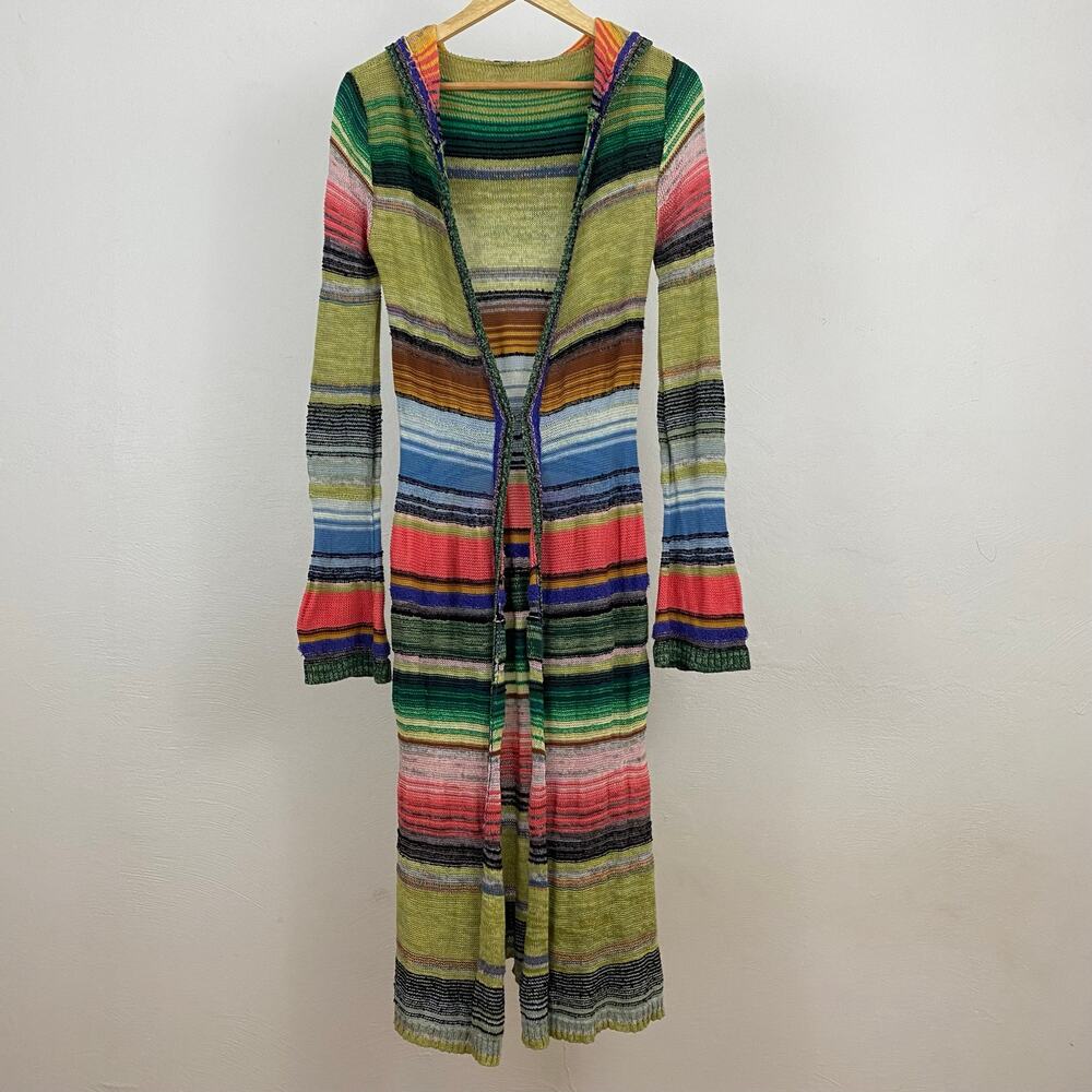 Free People Hooded Color Spectrum Cardigan - Traditional Multi - Small/Medium?